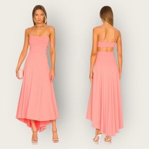 Susana Monaco Pink High Low Dress